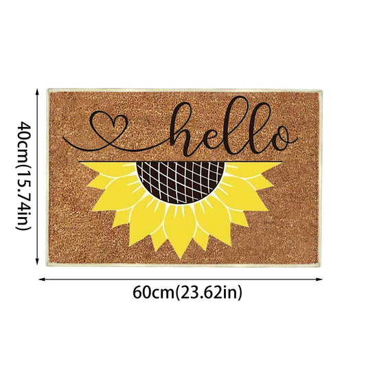 16x24 inch Doormats for Outdoor Entrance Home Waterproof Floor Mat Outdoor Rug Front Door Spring Mat Floor V1189-LWWAL-20260325-01050