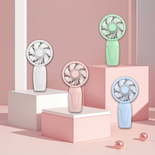 PALIFEUR Mini Handheld Fan, Cute Lightweight Portable Fan, USB Charging Mini Fan for Girl & Women Summer V1189-LWWAL-20260325-01084