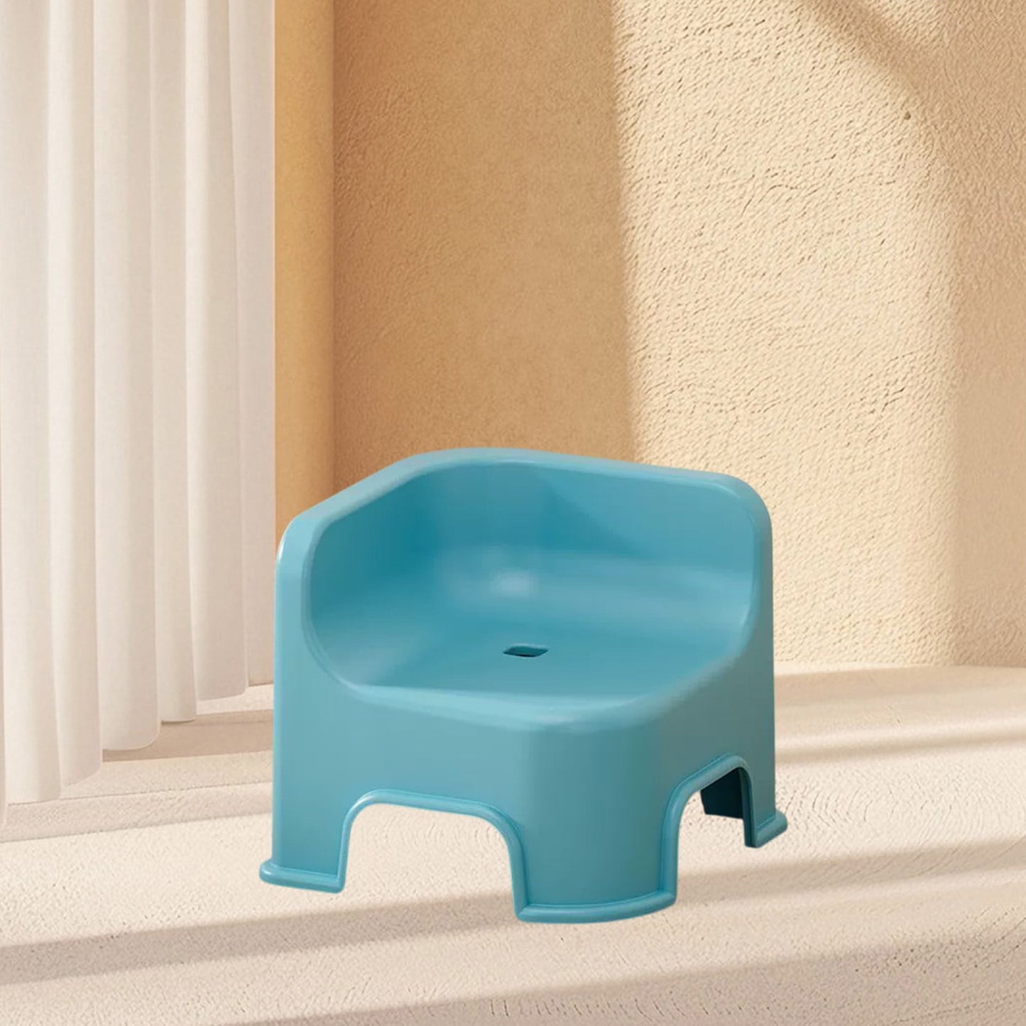 Wzzjkit Bathroom Small Stool Plastic Stool Children's Stool Home Stepping Non Slip Thickened Plastic Stool V1189-LWWAL-20260325-01110