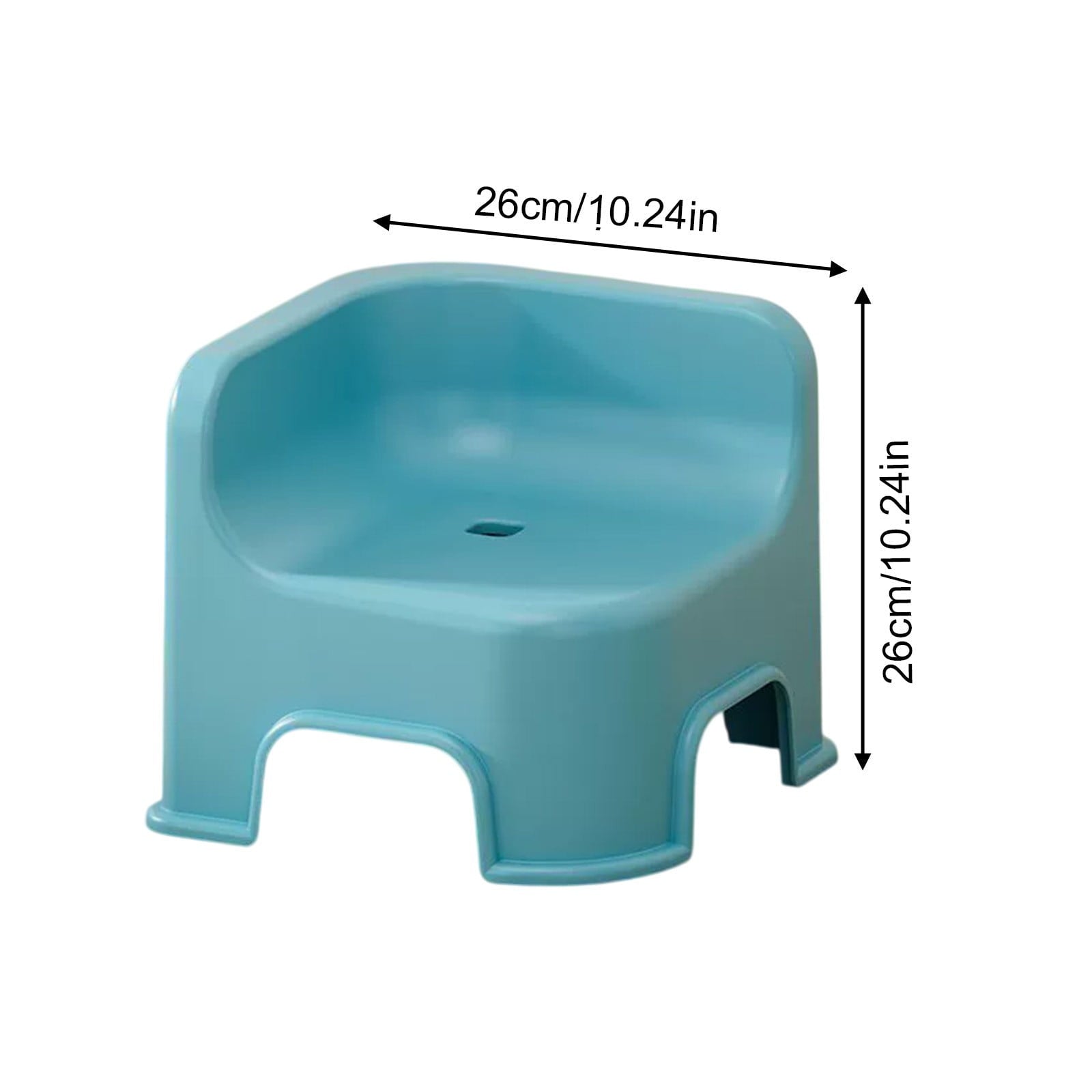 Wzzjkit Bathroom Small Stool Plastic Stool Children's Stool Home Stepping Non Slip Thickened Plastic Stool V1189-LWWAL-20260325-01110