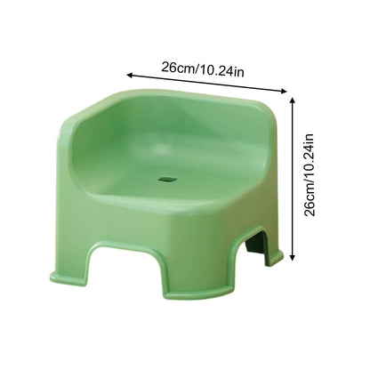Wzzjkit Bathroom Small Stool Plastic Stool Children's Stool Home Stepping Non Slip Thickened Plastic Stool V1189-LWWAL-20260325-01111