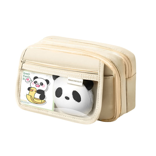 PALIFEUR Pencil Case Large Capacity Pencil Pouch, Multi-layer Aesthetic Pen Bag, Sturdy Multifunctional V1189-LWWAL-20260325-01123