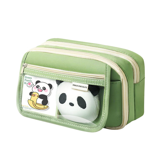 PALIFEUR Pencil Case Large Capacity Pencil Pouch, Multi-layer Aesthetic Pen Bag, Sturdy Multifunctional V1189-LWWAL-20260325-01126