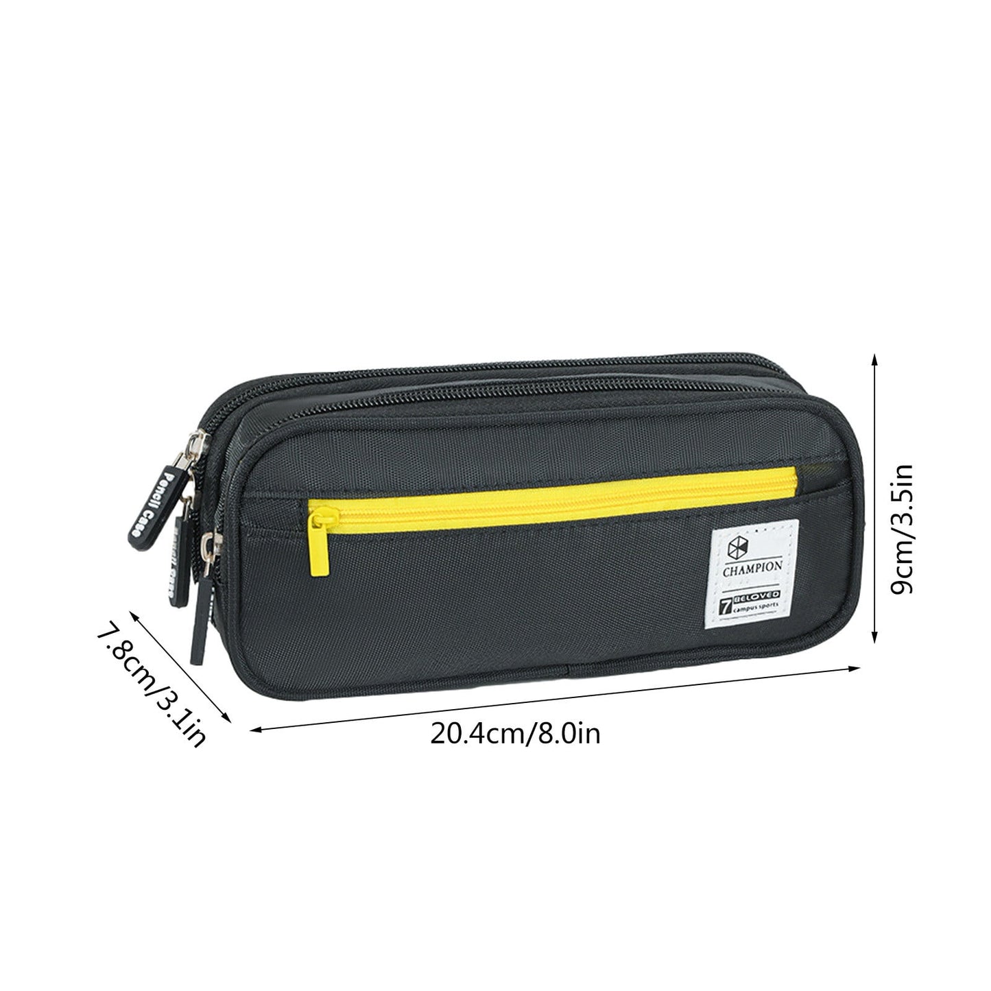 PALIFEUR Pencil Case Large Capacity Pencil Pouch, Multi-layer Aesthetic Pen Bag, Sturdy Multifunctional V1189-LWWAL-20260325-01127
