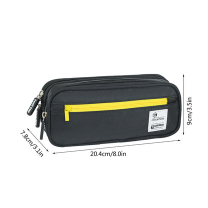 PALIFEUR Pencil Case Large Capacity Pencil Pouch, Multi-layer Aesthetic Pen Bag, Sturdy Multifunctional V1189-LWWAL-20260325-01127