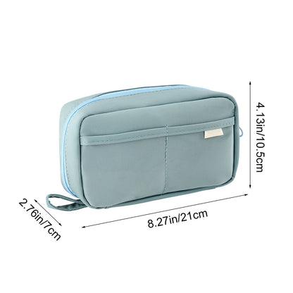 PALIFEUR Pencil Case Large Capacity Pencil Pouch, Multi-layer Aesthetic Pen Bag, Sturdy Multifunctional V1189-LWWAL-20260325-01137