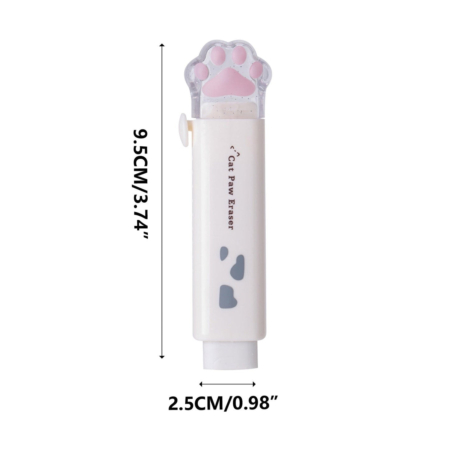 Tyidzon Erasers for Pencils 2 Pack, Cute Pencil Erasers for Office, Erasers for Drawing Sketching White V1189-LWWAL-20260325-01147
