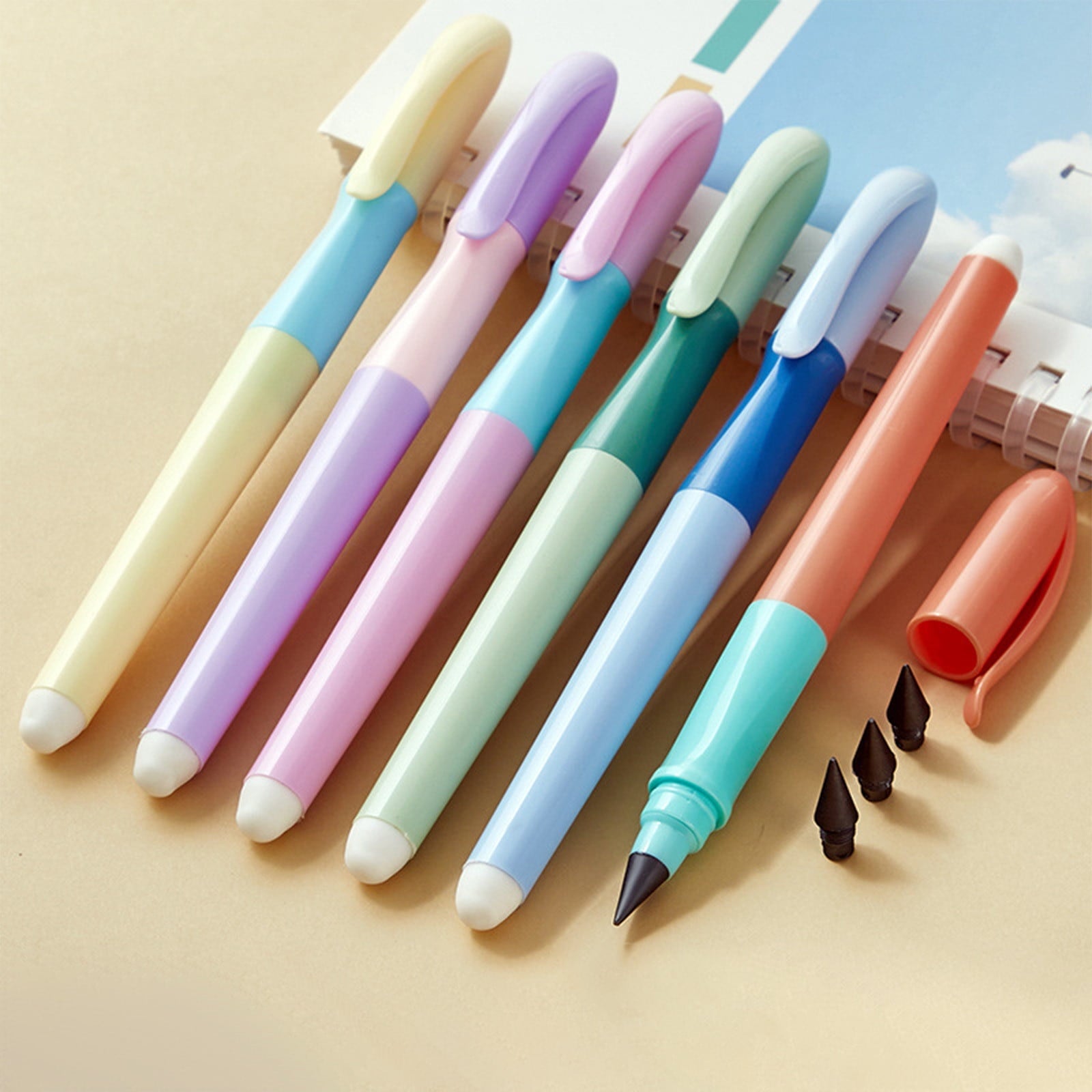Tyidzon Forever Pencils for Writing, No Need Sharpened Pencil Cute Inkless Everlasting Pencil for Sketching, V1189-LWWAL-20260325-01152