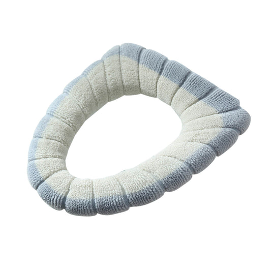 PALIFEUR Toilet Seat Cushion, Soft Thicker Knitting Cotton Bathroom Toilet Seat Cover, Non Slip Warmer V1189-LWWAL-20260325-01197