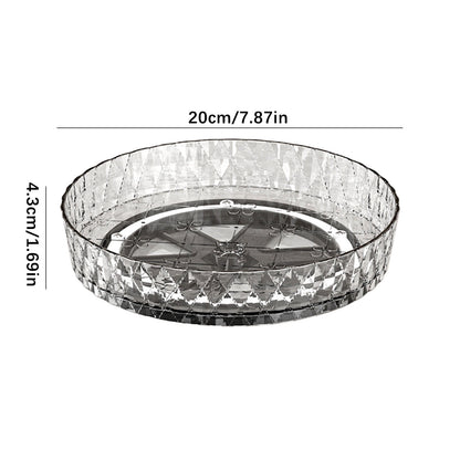 Xuniizn Multipurpose Lazy Susan Organizer - 360 Rotating Spice Rack Turntable for Kitchen Cabinet Storage & V1189-LWWAL-20260325-01203
