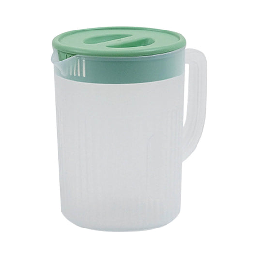 PALIFEUR Water Pitcher with Lid, 2 L Plastic Pitcher for Tea & Juice Water, Hot/Cold Water Jug, Tea Pitcher, V1189-LWWAL-20260325-01210