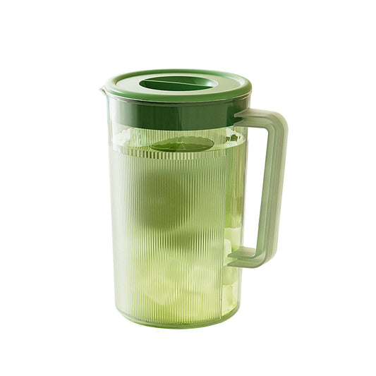PALIFEUR Water Pitcher with Lid, 2 L Plastic Pitcher for Tea & Juice Water, Hot/Cold Water Jug, Tea Pitcher, V1189-LWWAL-20260325-01214