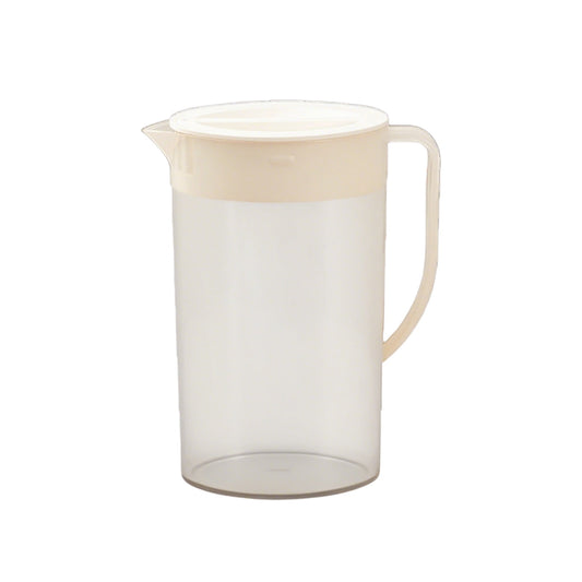PALIFEUR Water Pitcher with Lid, 2 L Plastic Pitcher for Tea & Juice Water, Hot/Cold Water Jug, Tea Pitcher, V1189-LWWAL-20260325-01219