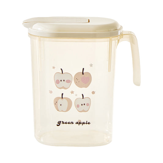 PALIFEUR Water Pitcher with Lid, 2 L Plastic Pitcher for Tea & Juice Water, Hot/Cold Water Jug, Tea Pitcher, V1189-LWWAL-20260325-01220
