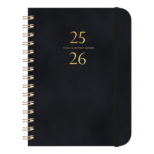 Xuniizn Academic Planner 2025-2026, Daily, Weekly & Monthly Planner, Journaling Notebooks for Work, Spiral V1189-LWWAL-20260325-01226