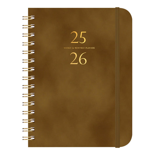 Xuniizn Academic Planner 2025-2026, Daily, Weekly & Monthly Planner, Journaling Notebooks for Work, Spiral V1189-LWWAL-20260325-01228