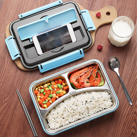 Xuniizn Bento Box Adult Lunch Box, Containers for Adults Men Women, Lunchable Food Container with Utensils, V1189-LWWAL-20260325-01248