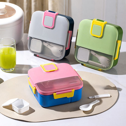 Xuniizn Bento Box Adult Lunch Box, Containers for Adults Men Women, Lunchable Food Container with Utensils, V1189-LWWAL-20260325-01253