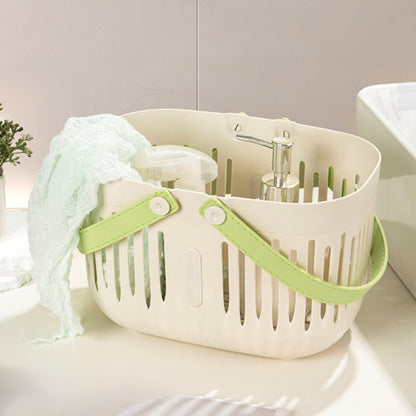 Xuniizn Plastic Shower Caddy Portable Bucket, Cleaning Shower Basket with Handle Compartments Storage V1189-LWWAL-20260325-01277