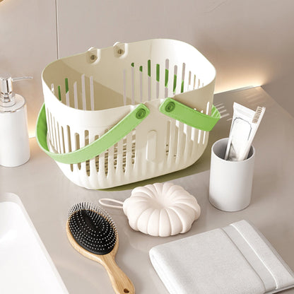 Xuniizn Plastic Shower Caddy Portable Bucket, Cleaning Shower Basket with Handle Compartments Storage V1189-LWWAL-20260325-01277