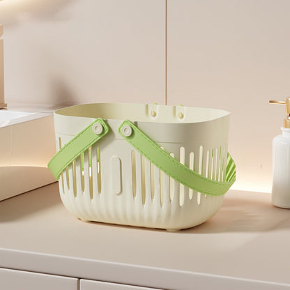 Xuniizn Plastic Shower Caddy Portable Bucket, Cleaning Shower Basket with Handle Compartments Storage V1189-LWWAL-20260325-01277