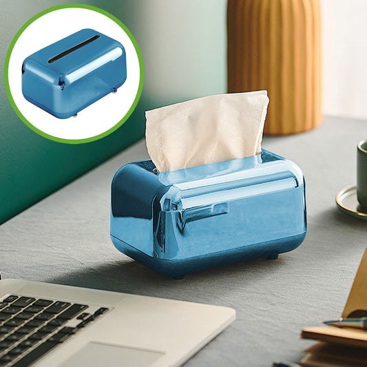 Xuniizn Tissue Box Cover Square 6x4x5" - Acrylic Tissue Box Holder, Elegant Tissue Holder & Napkin Dispenser V1189-LWWAL-20260325-01281
