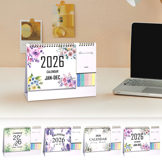 Dmlowu 2026 Desk Calendar - 8x10 inch Desk Calendar 2026-2027, 12 Months Desk Calendar Runs From January 2026 V1189-LWWAL-20260325-01287