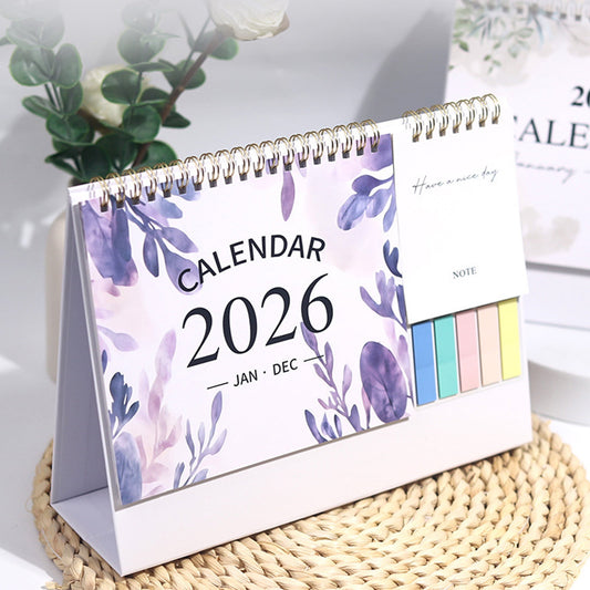 Dmlowu 2026 Desk Calendar - 8x10 inch Desk Calendar 2026-2027, 12 Months Desk Calendar Runs From January 2026 V1189-LWWAL-20260325-01299