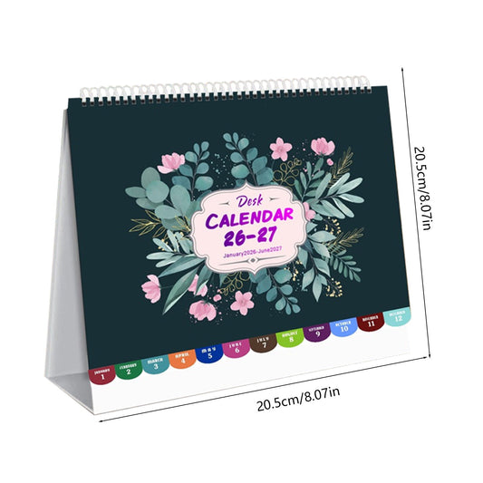 Dmlowu 2026 Desk Calendar - 8x10 inch Desk Calendar 2026-2027, 12 Months Desk Calendar Runs From January 2026 V1189-LWWAL-20260325-01308