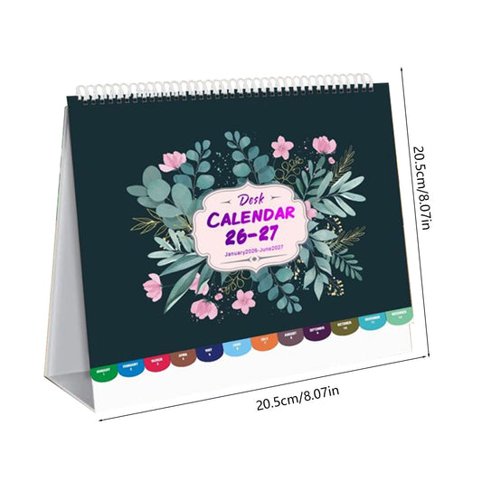 Dmlowu 2026 Desk Calendar - 8x10 inch Desk Calendar 2026-2027, 12 Months Desk Calendar Runs From January 2026 V1189-LWWAL-20260325-01313