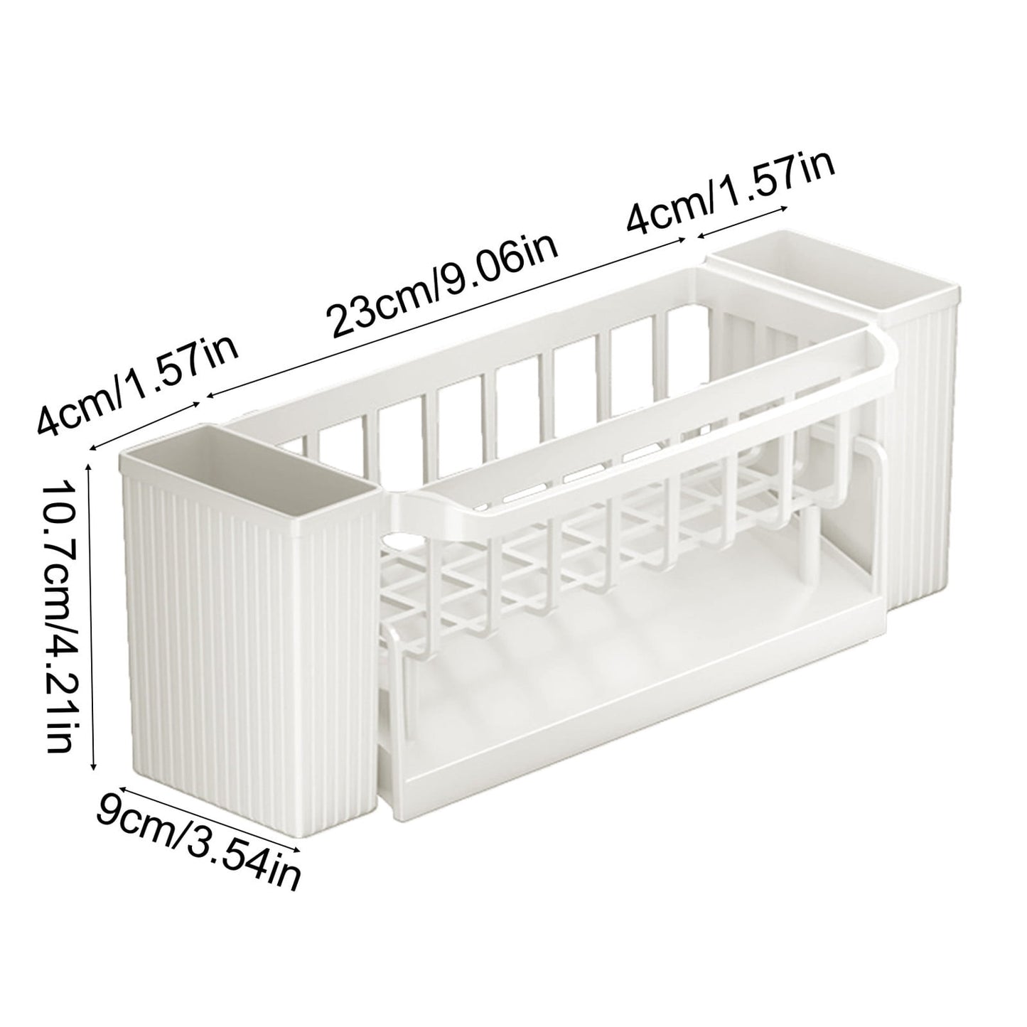 Kitchen sink sponge rack, kitchen sink storage rack, rust-proof detachable dishcloth rack, sink storage rack, V1189-LWWAL-20260325-01329