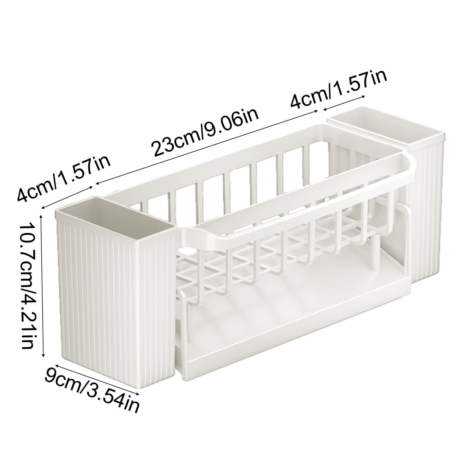 Kitchen sink sponge rack, kitchen sink storage rack, rust-proof detachable dishcloth rack, sink storage rack, V1189-LWWAL-20260325-01329
