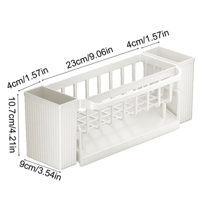 Kitchen sink sponge rack, kitchen sink storage rack, rust-proof detachable dishcloth rack, sink storage rack, V1189-LWWAL-20260325-01329