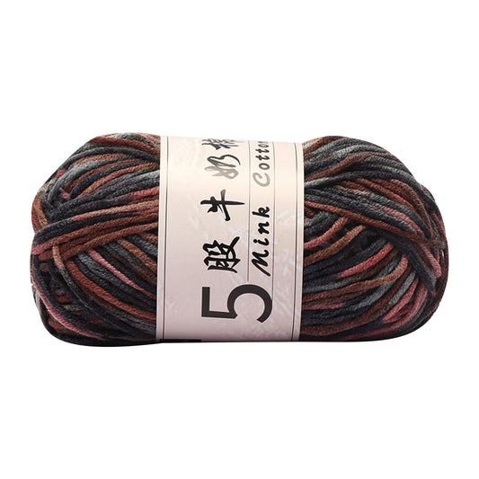 PALIFEUR Cotton Yarn Soft Cotton Yarn for Crocheting and Knitting, 1.76 oz/50g Multicolor Crochet yarn for V1189-LWWAL-20260325-01350