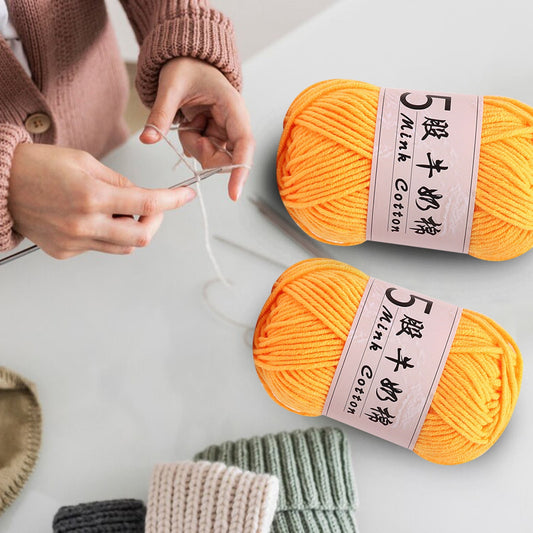 PALIFEUR Cotton Yarn Soft Cotton Yarn for Crocheting and Knitting, 1.76 oz/50g Multicolor Crochet yarn for V1189-LWWAL-20260325-01357