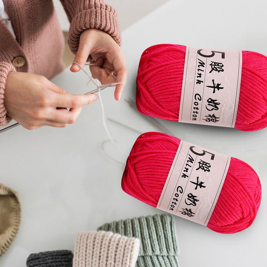 PALIFEUR Cotton Yarn Soft Cotton Yarn for Crocheting and Knitting, 1.76 oz/50g Multicolor Crochet yarn for V1189-LWWAL-20260325-01359