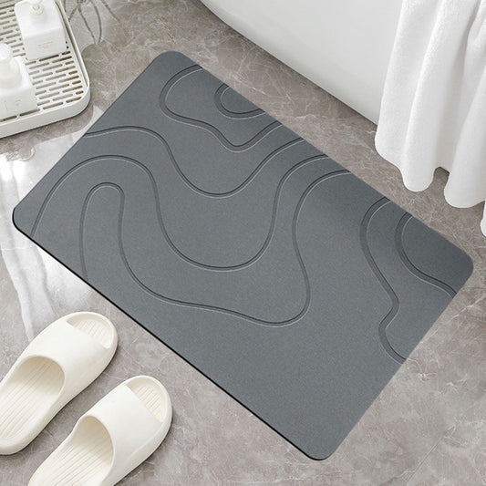 PALIFEUR Stone Bath Mat, 16x24" Quick Drying Diatomaceous Earth Bath Mat Super Absorbent Non Slip Stone Bath V1189-LWWAL-20260325-01372