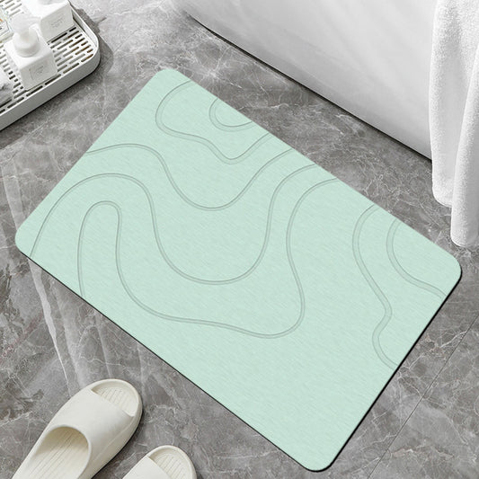PALIFEUR Stone Bath Mat, 16x24" Quick Drying Diatomaceous Earth Bath Mat Super Absorbent Non Slip Stone Bath V1189-LWWAL-20260325-01374