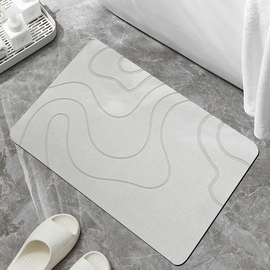 PALIFEUR Stone Bath Mat, 16x24" Quick Drying Diatomaceous Earth Bath Mat Super Absorbent Non Slip Stone Bath V1189-LWWAL-20260325-01375