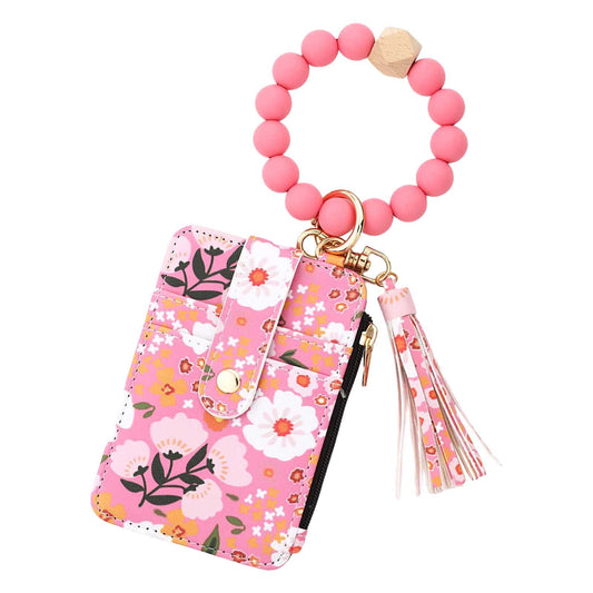 PALIFEUR Wallet Women, Wallet Keychain Wristlet for Women, Slim Credit Card Holder Wallet, Fashion Tassel V1189-LWWAL-20260325-01410