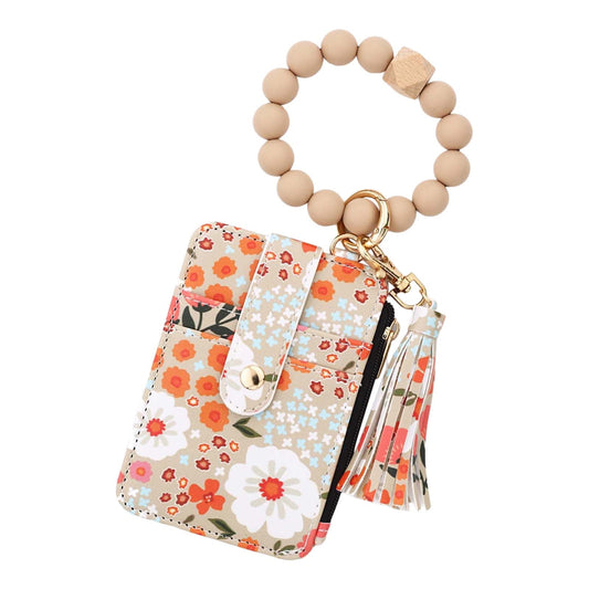 PALIFEUR Wallet Women, Wallet Keychain Wristlet for Women, Slim Credit Card Holder Wallet, Fashion Tassel V1189-LWWAL-20260325-01412