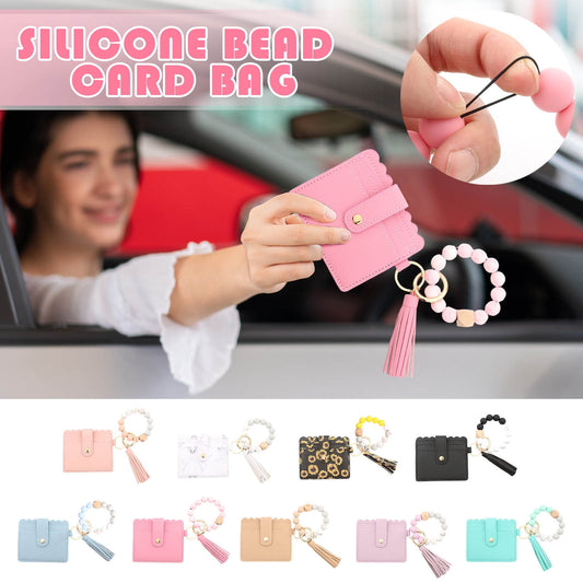 PALIFEUR Wallet Women, Wallet Keychain Wristlet for Women, Slim Credit Card Holder Wallet, Fashion Tassel V1189-LWWAL-20260325-01421