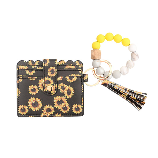 PALIFEUR Wallet Women, Wallet Keychain Wristlet for Women, Slim Credit Card Holder Wallet, Fashion Tassel V1189-LWWAL-20260325-01422