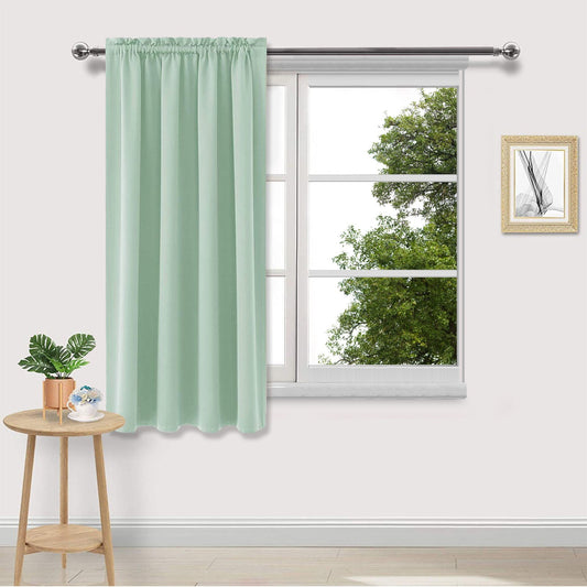 Xuniizn Blackout Curtains for Bedroom Thermal Insulated - 100%Polyester Black Out Curtains 2 Panels Set Room V1189-LWWAL-20260325-01434