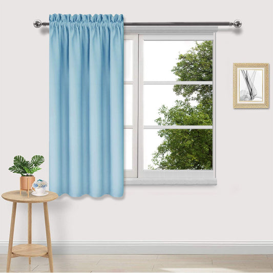 Xuniizn Blackout Curtains for Bedroom Thermal Insulated - 100%Polyester Black Out Curtains 2 Panels Set Room V1189-LWWAL-20260325-01435