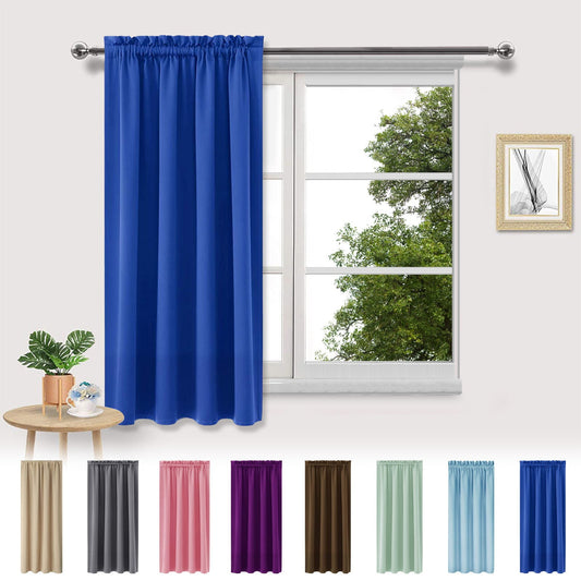 Xuniizn Blackout Curtains for Bedroom Thermal Insulated - 100%Polyester Black Out Curtains 2 Panels Set Room V1189-LWWAL-20260325-01436