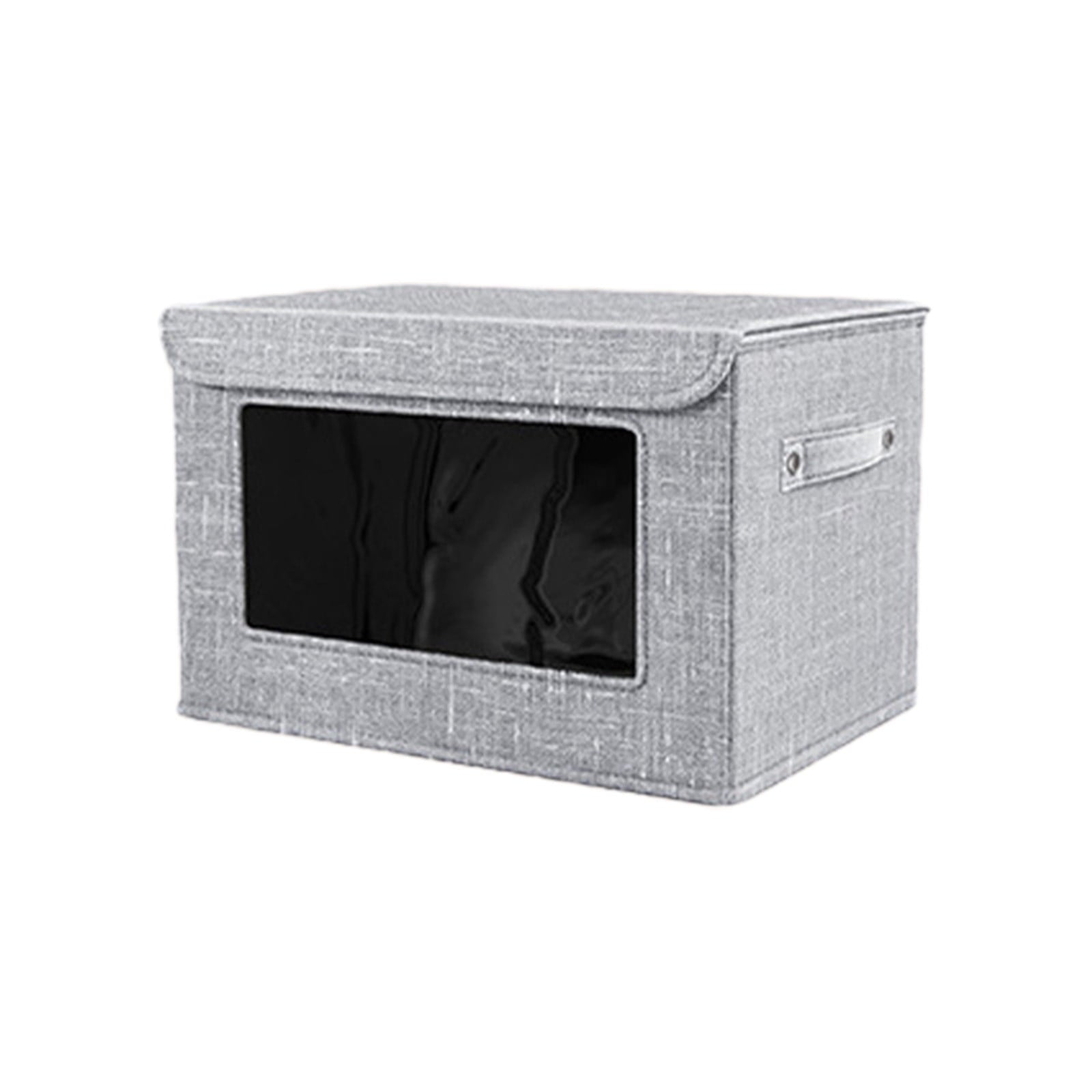 Wzzjkit Clothes Storage Bins, Foldable Storage Bin for Clothes, Clothing Storage Bins with Lid, Linen Storage V1189-LWWAL-20260325-01446