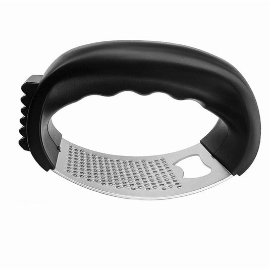 Stainless Steel Garlic Press Rocker, Garlic Mincer With Studs, Heavy Duty Garlic Chopper, Effective Garlic V1189-LWWAL-20260325-01450