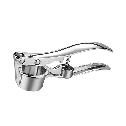 Stainless Steel Garlic Press Rocker, Garlic Mincer With Studs, Heavy Duty Garlic Chopper, Effective Garlic V1189-LWWAL-20260325-01451