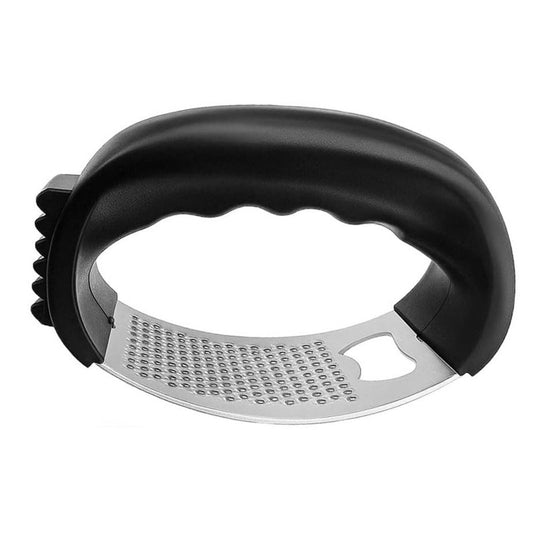 Stainless Steel Garlic Press Rocker, Garlic Mincer With Studs, Heavy Duty Garlic Chopper, Effective Garlic V1189-LWWAL-20260325-01453